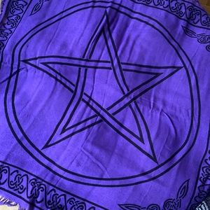 Wiccan Altar Cloth Scarf | 34" Square